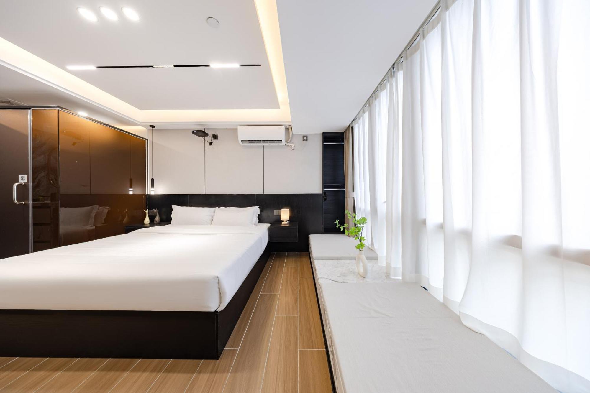 Yu Manju High-Floor Huge-Screen Audiovisual Hotel-Guangzhou Tower Zhujiang New Town Sports West Road Branch 外观 照片
