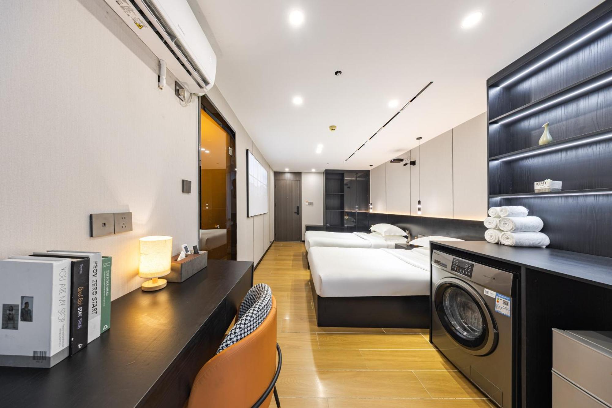 Yu Manju High-Floor Huge-Screen Audiovisual Hotel-Guangzhou Tower Zhujiang New Town Sports West Road Branch 外观 照片