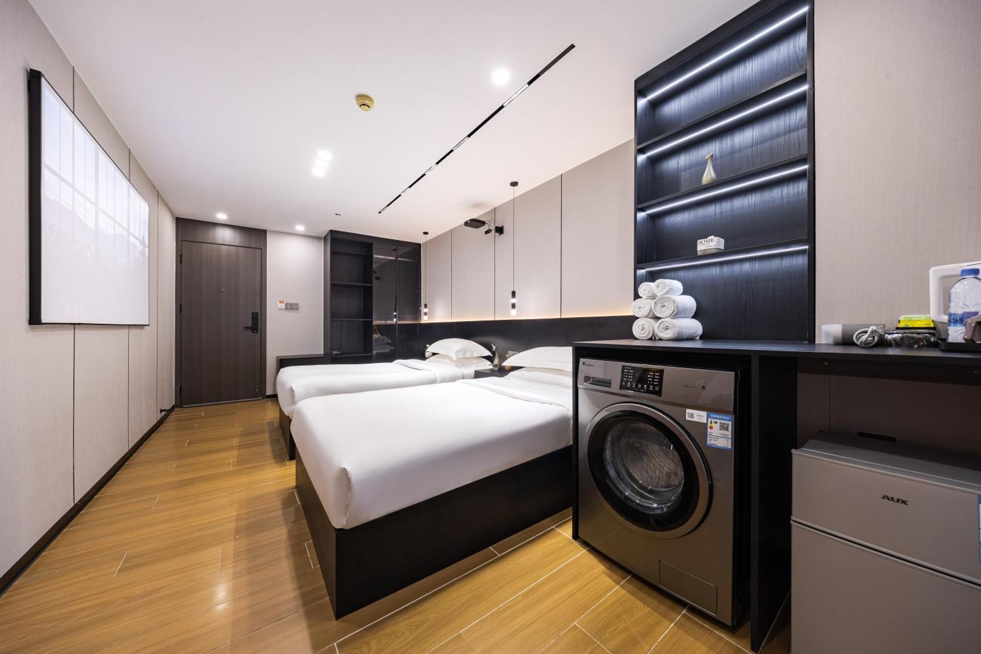 Yu Manju High-Floor Huge-Screen Audiovisual Hotel-Guangzhou Tower Zhujiang New Town Sports West Road Branch 外观 照片