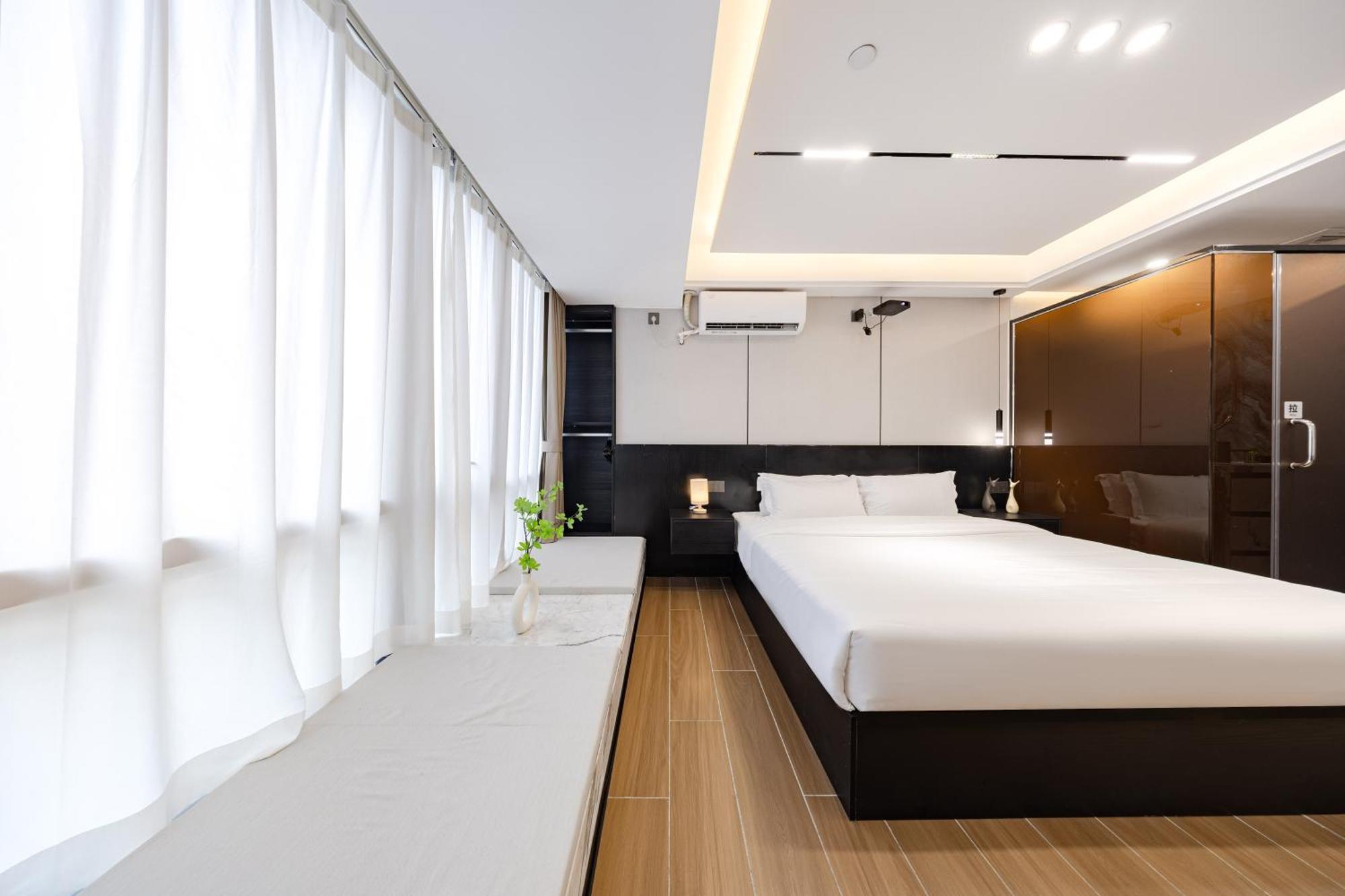 Yu Manju High-Floor Huge-Screen Audiovisual Hotel-Guangzhou Tower Zhujiang New Town Sports West Road Branch 外观 照片