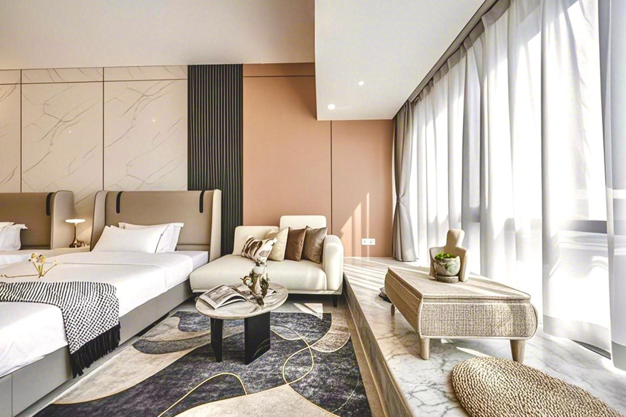Yu Manju High-Floor Huge-Screen Audiovisual Hotel-Guangzhou Tower Zhujiang New Town Sports West Road Branch 外观 照片