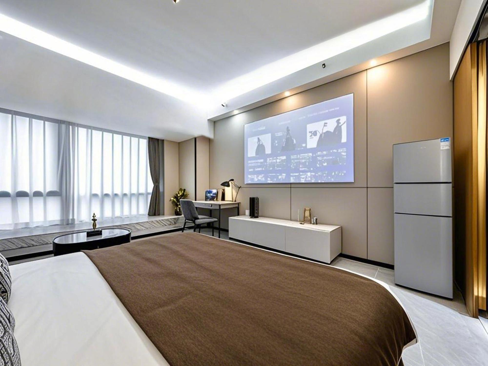 Yu Manju High-Floor Huge-Screen Audiovisual Hotel-Guangzhou Tower Zhujiang New Town Sports West Road Branch 外观 照片