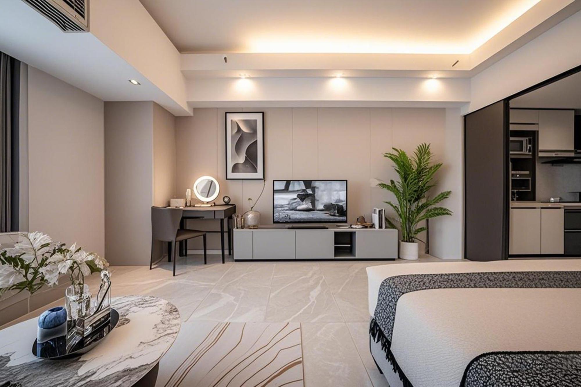 Yu Manju High-Floor Huge-Screen Audiovisual Hotel-Guangzhou Tower Zhujiang New Town Sports West Road Branch 外观 照片